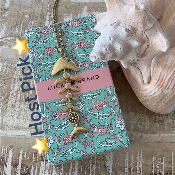 Lucky Brand Jewelry - 🍀 Lucky Brand Fishbone Necklace